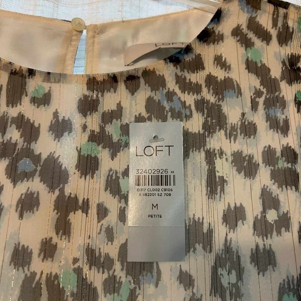 LOFT Multi-tiered Dress